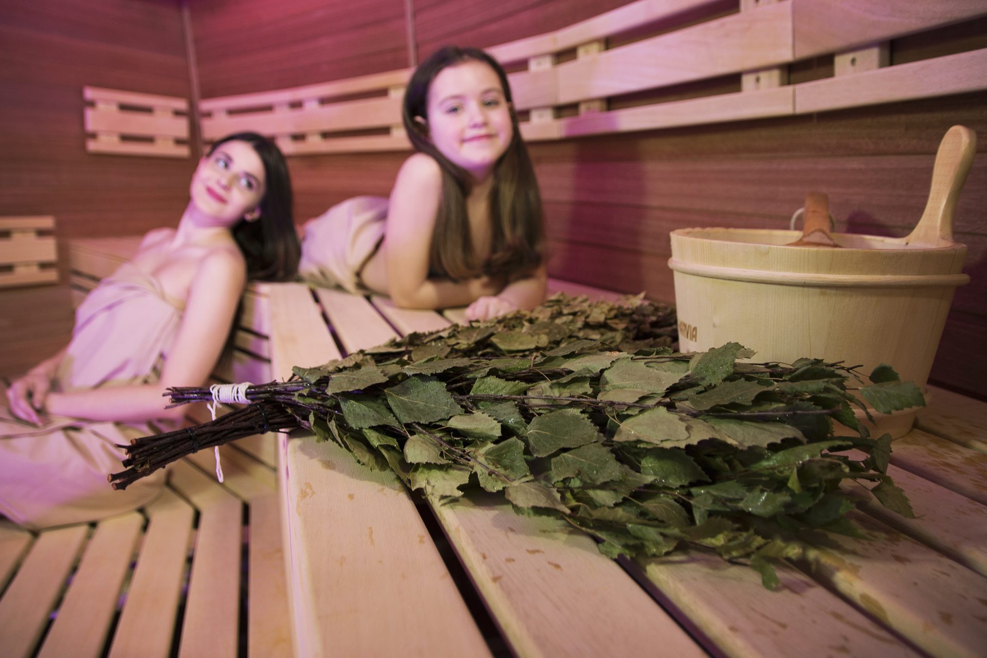 sauna pre deti